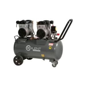 Home compresseur d’air 80l sans huile lacme